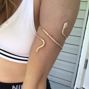 Snake arm bracelet